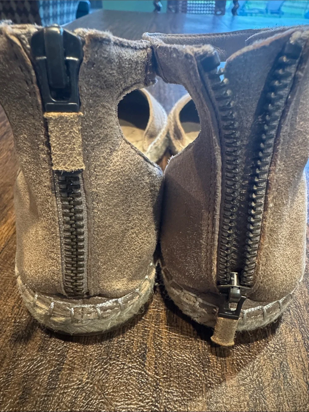 Eileen Fisher suede upper